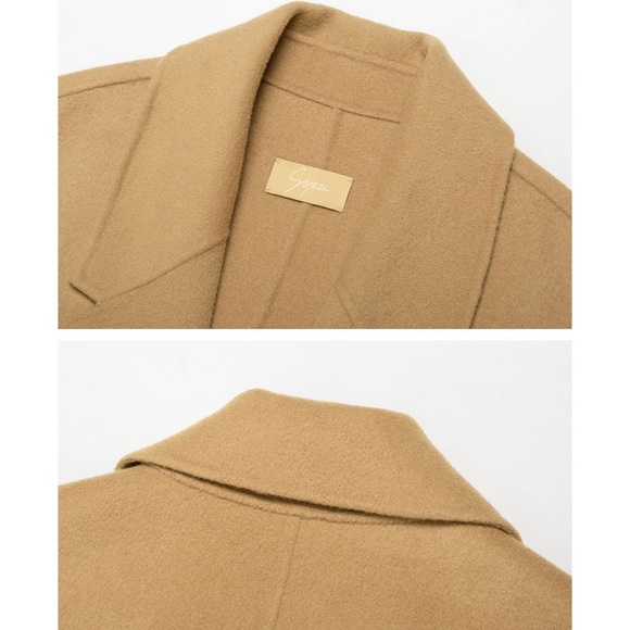 Overfit Handmade Wool Coat - Picture 9 of 12